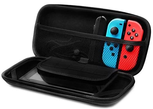 [New Released] Nintendo Switch Case: Starter Protective Travel Carrying Case for Switch Nintendo-Functional Switch Case with Storage Space + Slim, Sleek with a Variety of Colors Panda LLC (Silver)