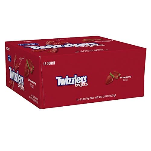 TWIZZLER STRAWBERRY - 1CT. BOX/18