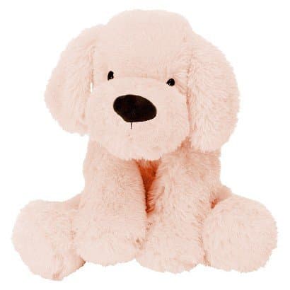 Sweet Sprouts Plush Dog - Pink