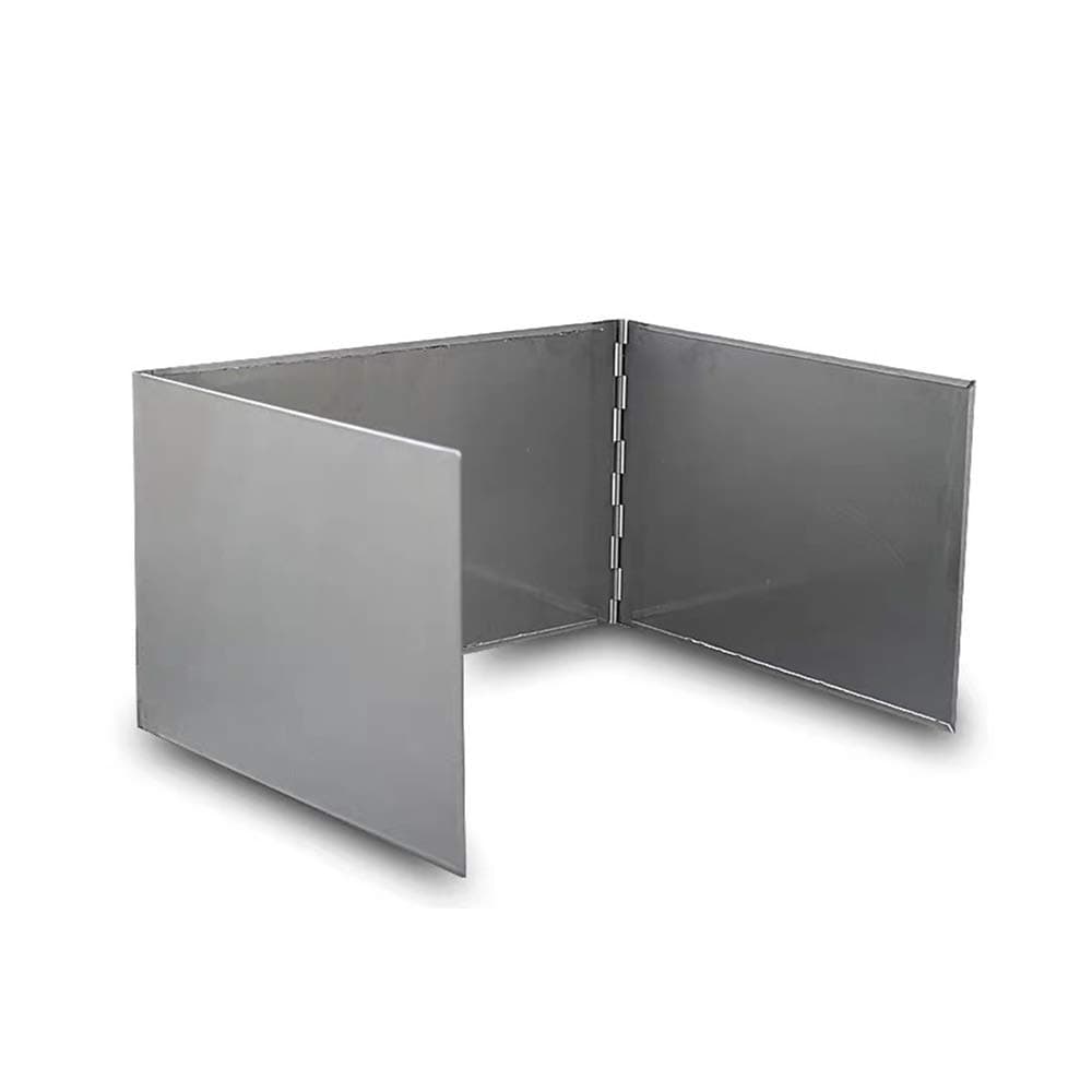 LLY Universal Camping Kitchen Stove Cooker Windshield Kitchen Windshield Wind Blocker Protector Cooking Windshield Windbreak Table Windshield