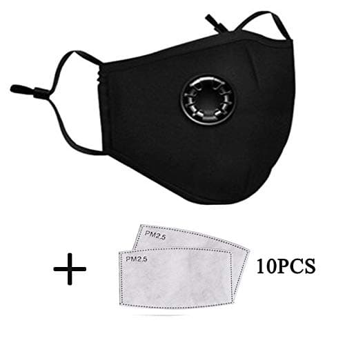 KZKR Activated Carbon Filter Replaceable 11 PCS Set Anti Haze Filter Paper for Mask