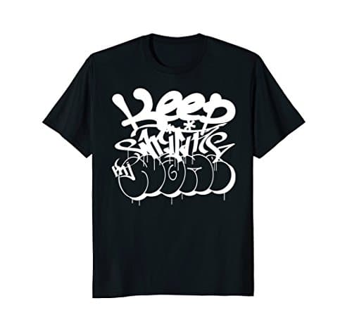 Mens keep writing my Name - graffiti bombing white Medium Black
