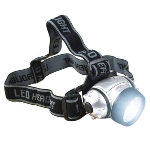 New Super-Bright Head-Lamp 7 LED Adjustable Head-Lamp with Pivoting Light-Head With Three Illumination Modes