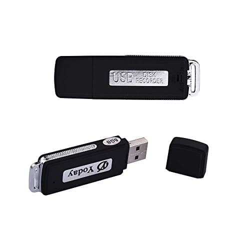 YODAY- Mini USB Flash Drive- USB Voice Recorder USB Digital Voice Recorder 8gb Flash Drive - Best Spy Voice Recorder for Meetings,