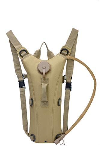 US Army 3L 3 Liter (100 Ounce) Hydration Pack Bladder Water Bag Pouch Hiking Climbing Survival Outdoor Backpack Outdoor Daypack for Cycling, Hiking, Running, Climbing, Hunting