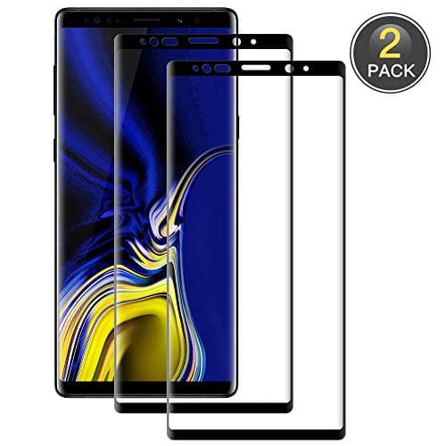 POOPHUNS 2 Pack Samsung Galaxy Note 9 Screen Protector HD Clear Tempered Glass Screen Protective Film for Galaxy Note 9 [9H Hardness] [Bubble Free] [Case Friendly] [Scratch Resistance]