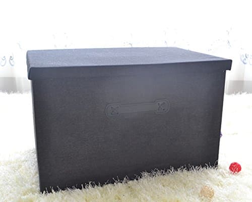 Black Linen Cube Baskets for Storage Fabric Foldable Shelf Drawers Container Box with Handle and Lid for Underwear Sock Bra Toy Belts Scarves