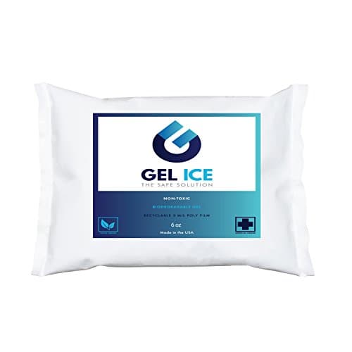  G Gel Ice 6oz Cold Pack (Single) - Reusable, Safe, Made in USA