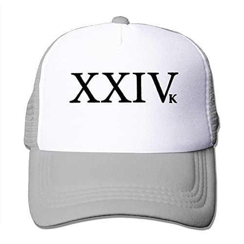 Bruno Mars 24K Magic Cap Logo Strapback Hat Unisex Cap