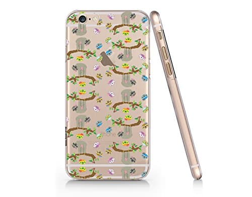 Sloth Folivora Cute Animals Slim Iphone 6PLUS Case, Clear Iphone Hard Cover Case For Apple Iphone 6PLUS Emerishop (VAE483, iphone 6 plus)