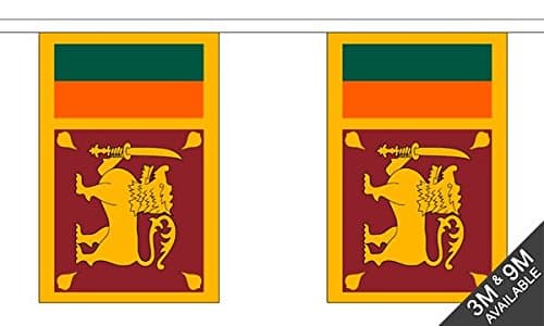 Sri Lanka Bunting (30 flags) 9m