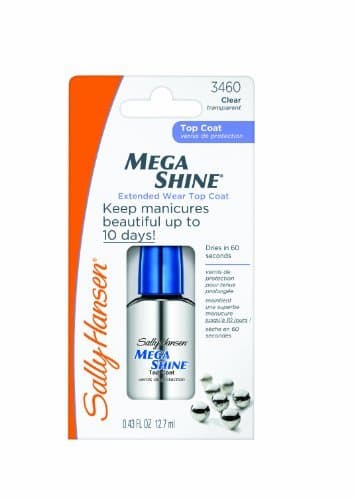 Sally Hansen Mega Shine, 0.43 Fluid Oz, 2 Ea