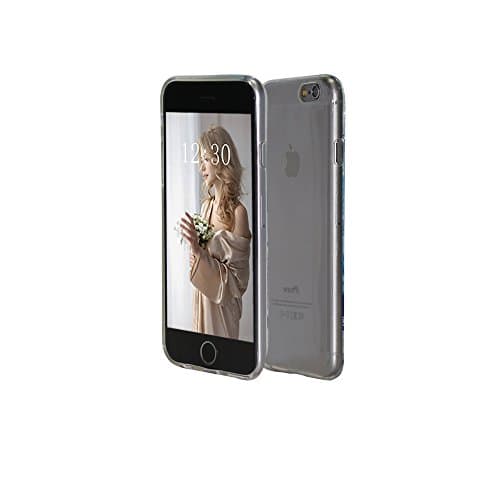 WISZEN Phone Case for iPhone 6 4.7''Case / iPhone 6 (4.7inches)Case -Protective Snap-on Hard Case Slim Rugged Cover fits any version of iPhone 6(4.7inches)Protective Snap-on Hard [ Slim - fit ] [ 6 - Layer Anti-Scratch Paint Plus Durable Transparent Material, Compatible with Ambrosia Battery Charger Case Charging Cover][Does Not fit iPhone 6 Plus ] (Clear)