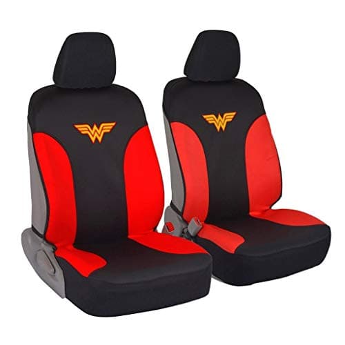 Front Pair Auto Classic Car Seat Covers Set Front & Rear Complete With Headrest Covers Comfortable Durable