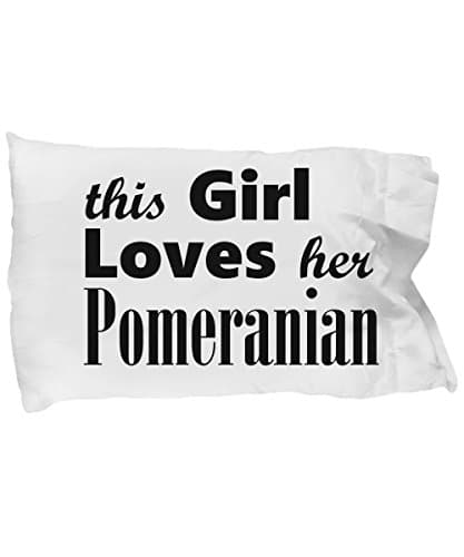 Pomeranian - Pillow Case-White