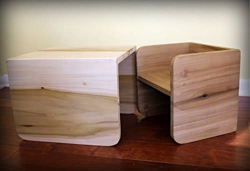 Montessori Cube Chair Set - 2 small, 1 large