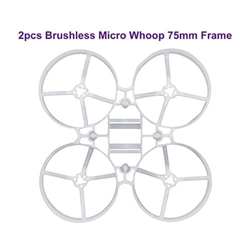 Brushless Micro Whoop 75mm Frame 2pcs Tiny Frame for 0603 0703 Brushless Motors KINGKONG TINY 7 Micro FPV Quadcopter Mini Drone