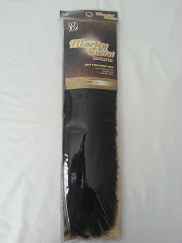 Afro Beauty Collection Marley Twist Braid (Soft Perm Dread Lock) (2 - Darkest Brown Black)