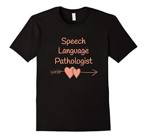 Mens Speech Language Pathologist T-Shirt For Speech Therapy Medium Black