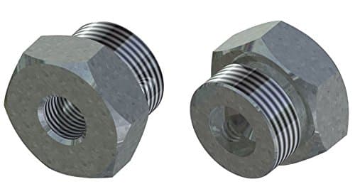 HTD Thread Adaptor Oxygen G 3/4 Inch Male Thread - G 1/4 Inch Internal Thread