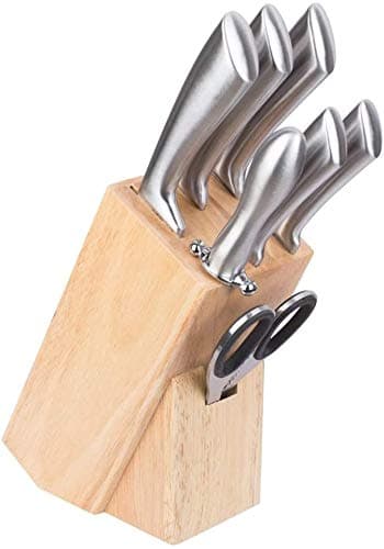 Knife Set, 7 Piece Kitchen Knife Set, Self Sharpening for Chef Knife Set, Boxed Knife Sets