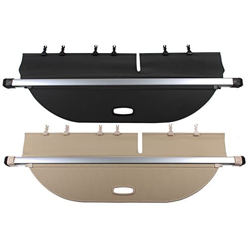 AUTURN Interior Retractable SUV Rear Trunk Cargo Cover Protector Security Shield for Toyota RAV4 2009-2013 (Black)