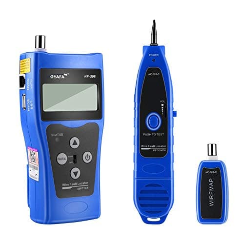 Noyafa NF-308 Multipurpose LCD Display Network Telephone Cable Tester Tracker Line Finder Wire Tester Cable Locator