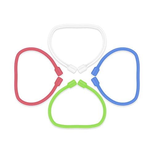 Guniter iPhone 7 / 7 Plus Airpods Strap Wire Cable Connector Neck Lanyard Keep Your Airpods Together Anti-Lost Airpods (Strap 4pcs Set)