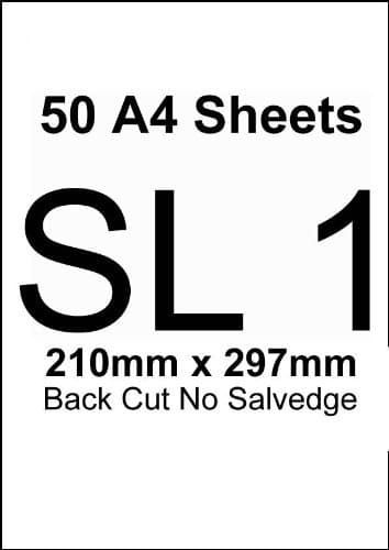LASER A4 Labels 50 Sheets (White) 1 Label Per Sht 210mm x 297mm (Jam Free Guaranteed by James Labels