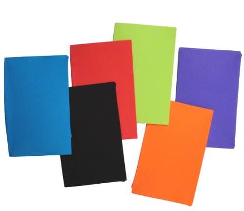 JUNGLE Supply Standard Stretchable Book Covers Solids PACK 24