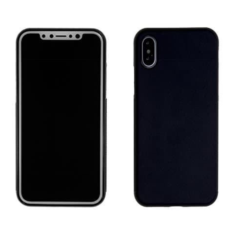 iPhone X Case, Ultra Slim Grip Shockproof Gel Case Made with Soft TPU and Rugged Silicone Plastic Protection Cover for Apple iPhone X (2017), Mate Black
