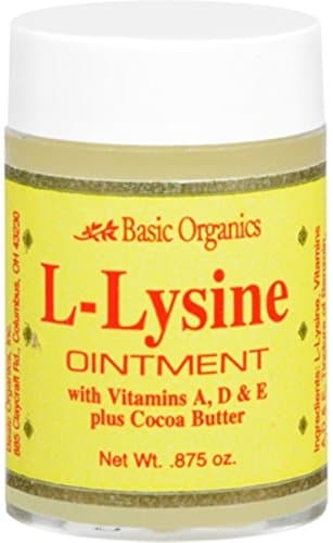 Basic Organics L-Lysine Ointment 0.87 oz (Pack of 9)