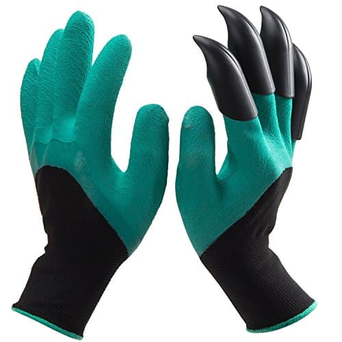 Garden Gloves with Fingertips Claws Quick– Great for Digging Weeding Seeding poking -Safe for Rose Pruning –Best Gardening Tool -Best Gift for Gardeners (Right Hand Claw 1 Pair)