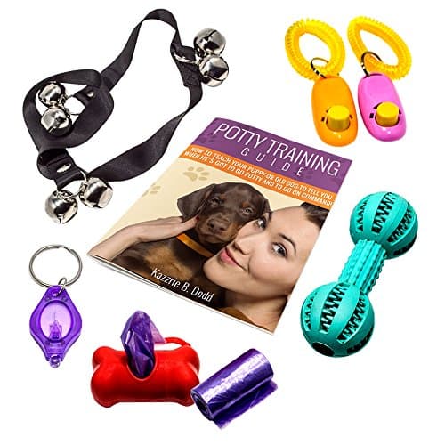 Puppy Essentials Kit with K9 Training Tools and Emanual for Potty Training Puppies or Dogs