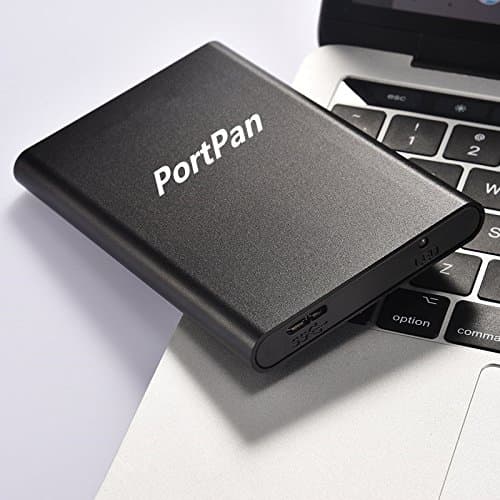 Backup 1TB Portable USB 2.0 External Hard Drive Black Hard Disk Data Storage Devices (1TB)