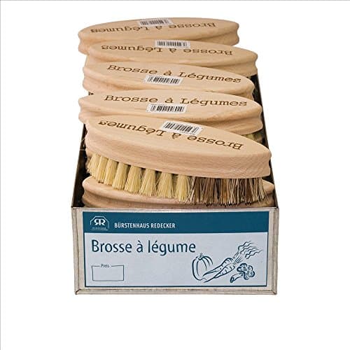 Redecker Hand-Crafted Wooden Vegetable Brush