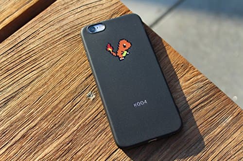 InstaPoke Pokemon iPhone 6/6S Case, Pokemon Go Case for iPhone 6/6S (Size 4.7") Matte Texture (Charmander)