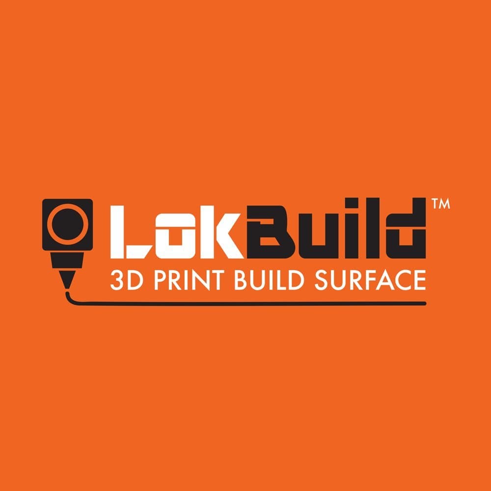 LokBuild 3D Print Build Surface, sticky back sheet, quick, clean removal of printed parts, versatile (TWIN PACK 6" (153x153mm))