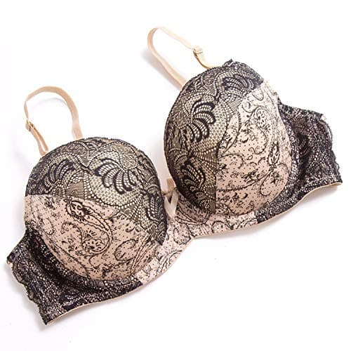 D E Cup Lace Push Up Bra Plus Size Women 34 36 38 40 42 Women Large Cup Bras Brassiere