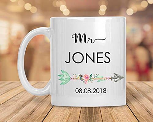 High quality ceramic mug Dishwasher safe Microwave safe White Future Mr Mug-Groom Mug-Wedding Mug- Engagement Gift-Personalized Mug for Groom-Customizable Mug-Wedding Gift for Groom