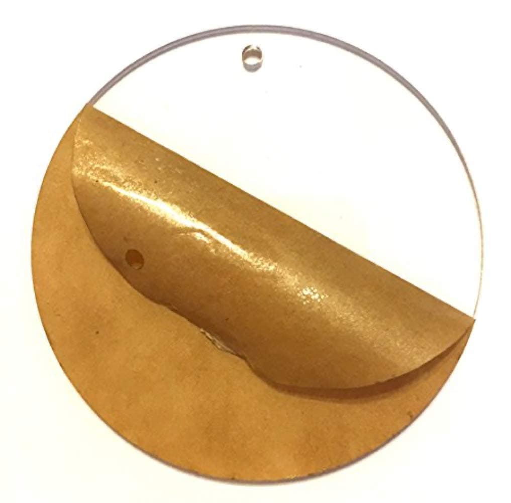 10 Clear Acrylic Discs by The Chunky Hunk - Enough Keychains Blanks to Start Making Serious Money - Make The Highest Quality Keychains - Comes with .125 Inch Hole (3 inch)