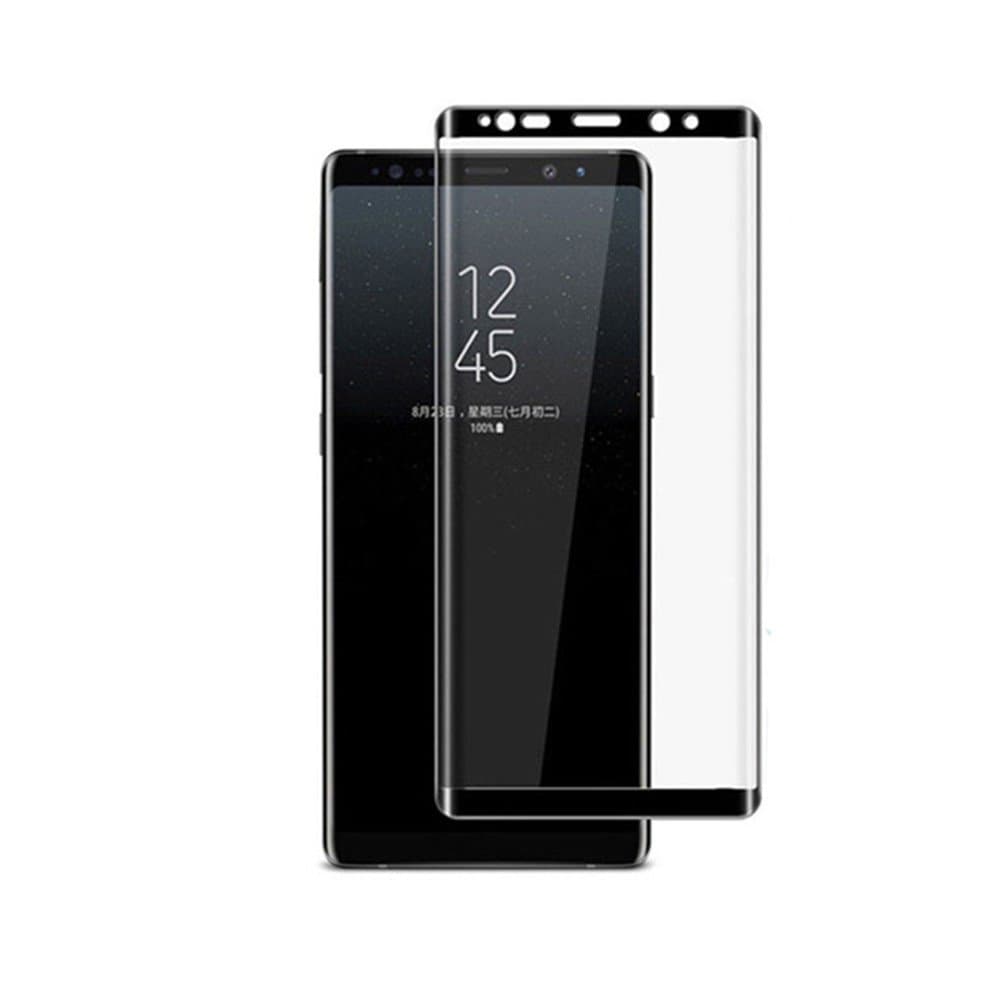 Black Touch Screen Panel for Samsung for Galaxy Note 8 N950 N950F Touch Screen Outer Front Glass Replacement with Adhesive Sticker + Repair Tools