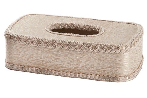 Decorative Tissue Box Cover (Sliver Beige)