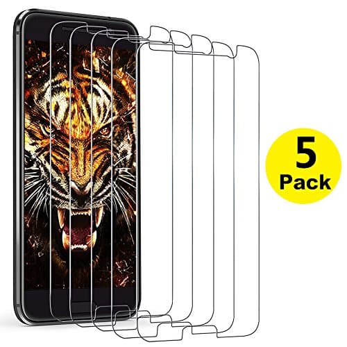 HTC 10 screen protector, [5-PACK] Taken One For HTC 10 [ Tempered Glass ] Screen Protector [VALUE-PACK]