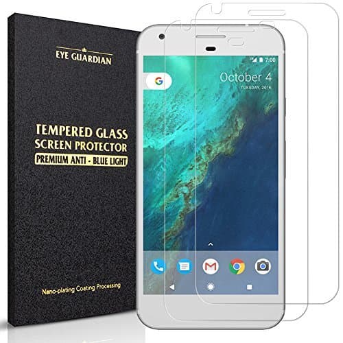 (Pack of 2)Google Pixel XL Screen Protector,Anti-Bubble Ultra HD Clear Tempered Glass for Google Pixel XL 5.5", Lifetime Replacement Warranty