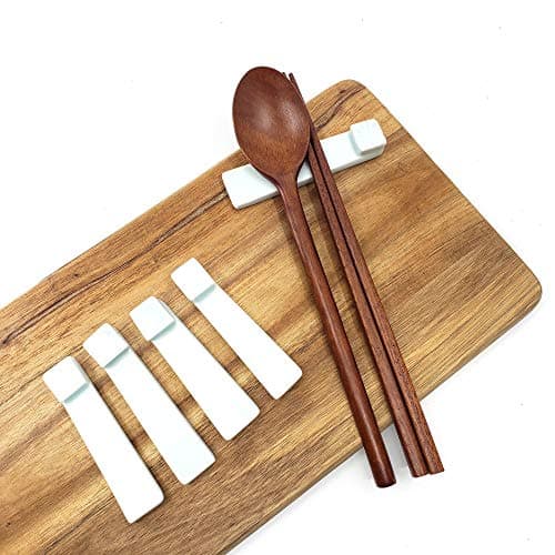 The Elixir Deco Handmade Ceramic Chopsticks & Spoon Rest Chopsticks Spoon Forks Rest Holder Silverware Tableware Rests