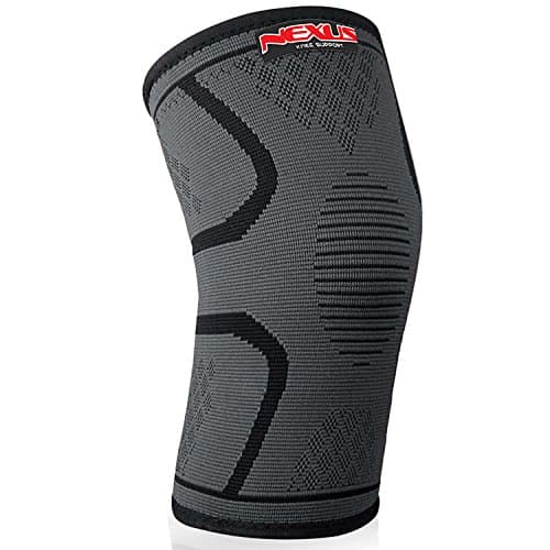 Knee Sleeves Brace Compression support,1 Pair, Premium Wraps Pads, Pain Relief, Injury Recovery, ACL - Running, Basketball &amp; More Activities