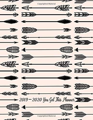 2019-2020 You Got This Planner: 2 Year Plan Ahead Calendar for Improve Productivity and Time Management Paperback – Large Print, November 5, 2018