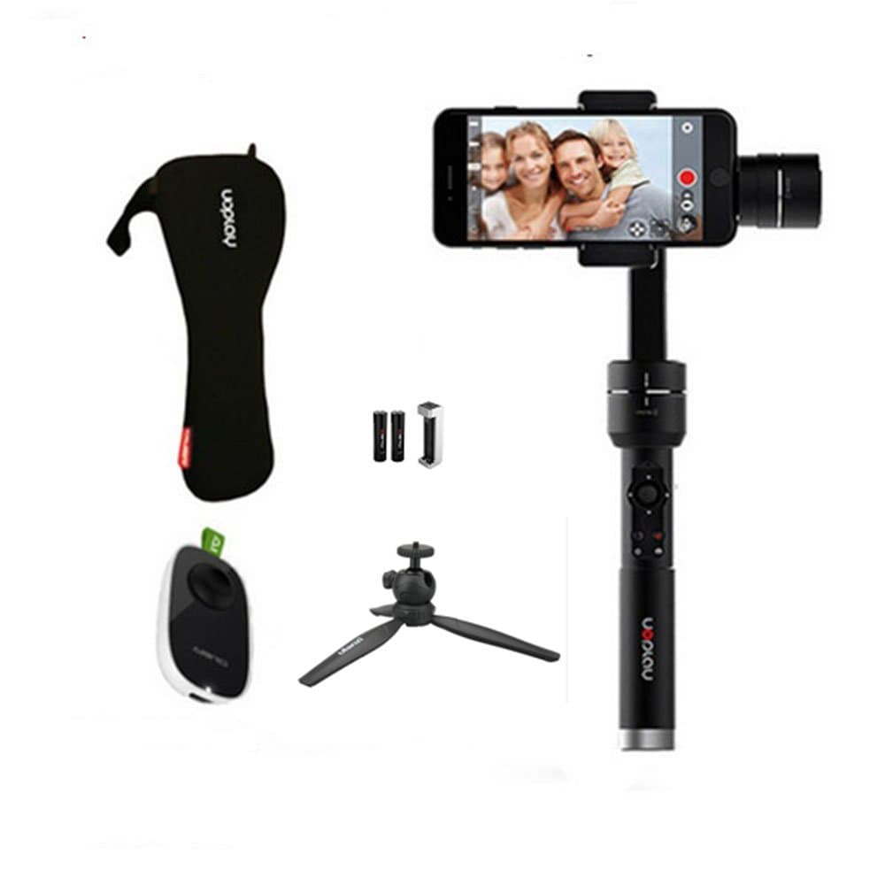 AIbird Uoplay 2 3-Axis Handheld Universal smartphone Gimbal Stabilizer with 2.4G Remote Control for iPhone Samsung HTC for GoPro 3 4