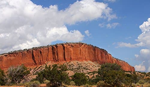 Red Ciffs and Blue Sky in New Mexico